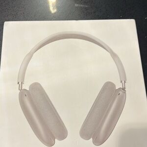 Apple Silver Over-Ear Headphones with Premium Design